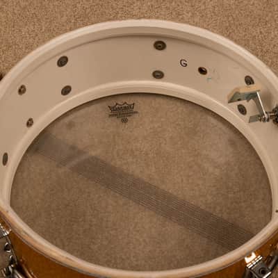 1965 Ludwig 5x14 Gold Sparkle Jazz Festival Snare Drum image 10