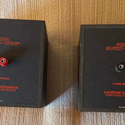 Yamaha PC2002M power amplifier & Auratone 5c Super Sound Cubes (Pair) monitors with Isoacoustics Stands image 4