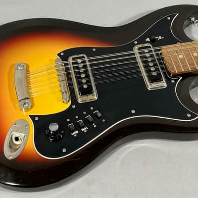 '60's Hagstrom 12 String Electric Solid Body Guitar - Sunburst image 4