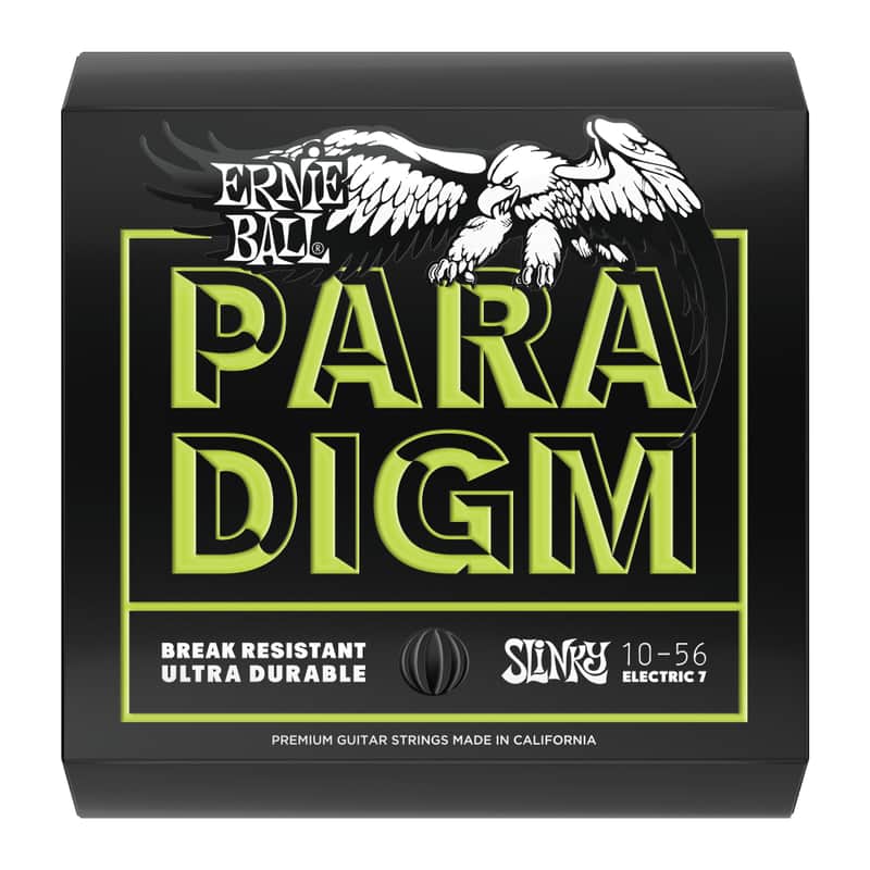 Ernie Ball P02028 Paradigm Regular Slinky 7-String Electric Guitar Strings (10-56) image 1