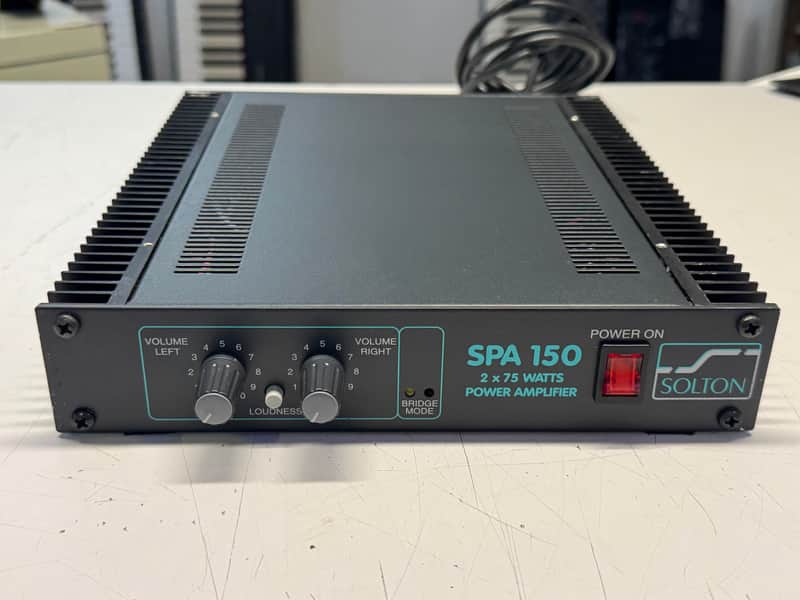 Solton SPA150 2x75W Powered Amplifier image 1