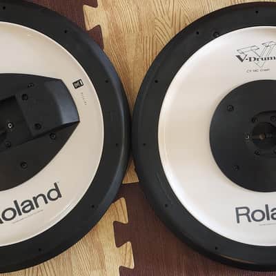 Roland TD-20KV/20SV V-Pro V-Drum Kit(COMPLETE - As Pictured) w/ PM-10 Monitor, all hardware & LOTS OF ACCESSORIES image 8