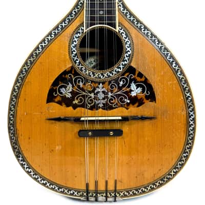Flat-Back Mandolin Model Luxe Bruno Klemm 1890's / 1900's image 2