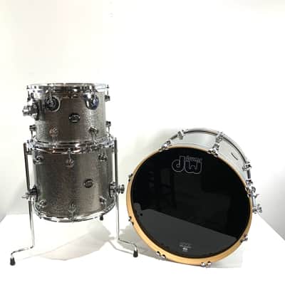 DW Performance Series 3 Piece Kit Maple Titanium Sparkle image 1