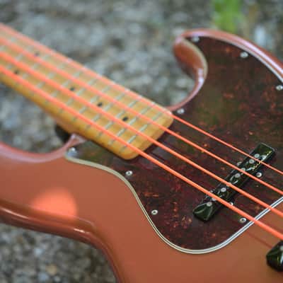 Fender Player Plus Active Jazz Bass® - Aged Candy Apple Red image 10