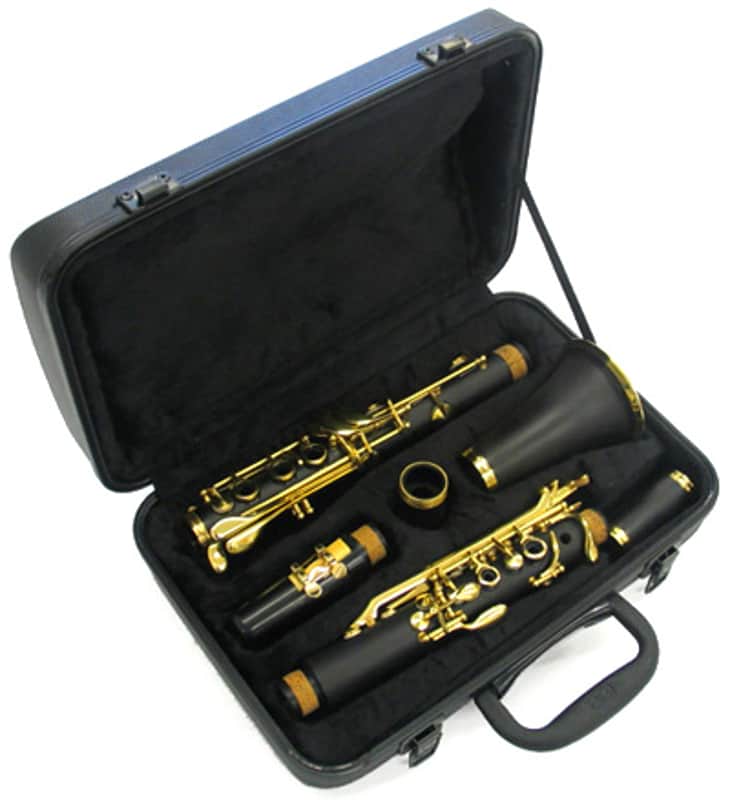 Zweiss Boehm System Intermediate Teacher-Approved Bb Clarinet with Gold Hardware. USA TARIFF INCLUDED image 1