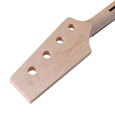 4 String Canada Maple Bass Neck ,20-Fret right hand image 3