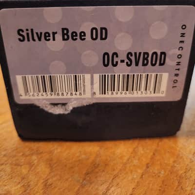 One Control Silver Bee Overdrive 2010s - Silver image 9