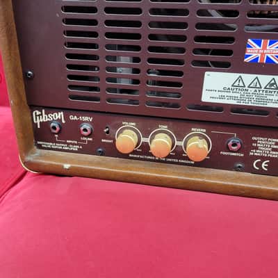 Gibson GA-15RV 1x12 Combo Amp - Brown image 12