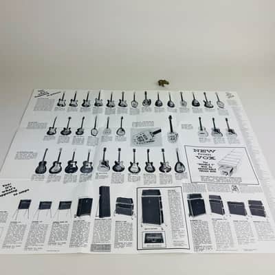 Vox “It’s What’s Happening” Foldout Poster/Catalog (c. 1964–1966) image 4