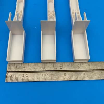 YAMAHA EZ-220 Keyboard Replacement Part: White Keys [D-F-A] 3-Key Set image 4