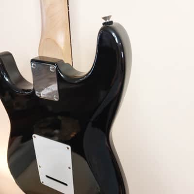 1995 Made in Korea Squier Squier Stratocaster - Black image 19