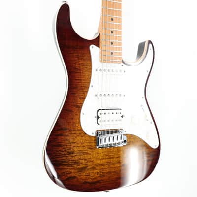 Suhr Standard Plus HSS Guitar w/ Roasted Maple Fingerboard - Bengal Burst image 2