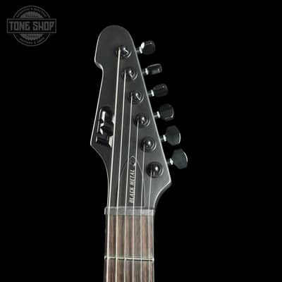 Used ESP LTD Phoenix Black Metal 6 TSU25186 image 5