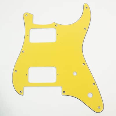 Replacment Guitar Pickguard for Charvel SO CAL , 4ply Yellow