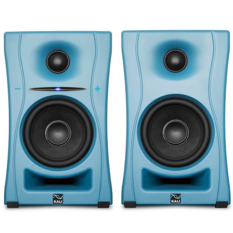 KALI AUDIO LP-UNFB 160w Total Active 4.5" Bluetooth Blue Studio Monitor Pair image 1