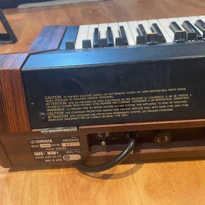 Yamaha CS-15D Monophonic Synthesizer 1979 - 1982 - Black image 3