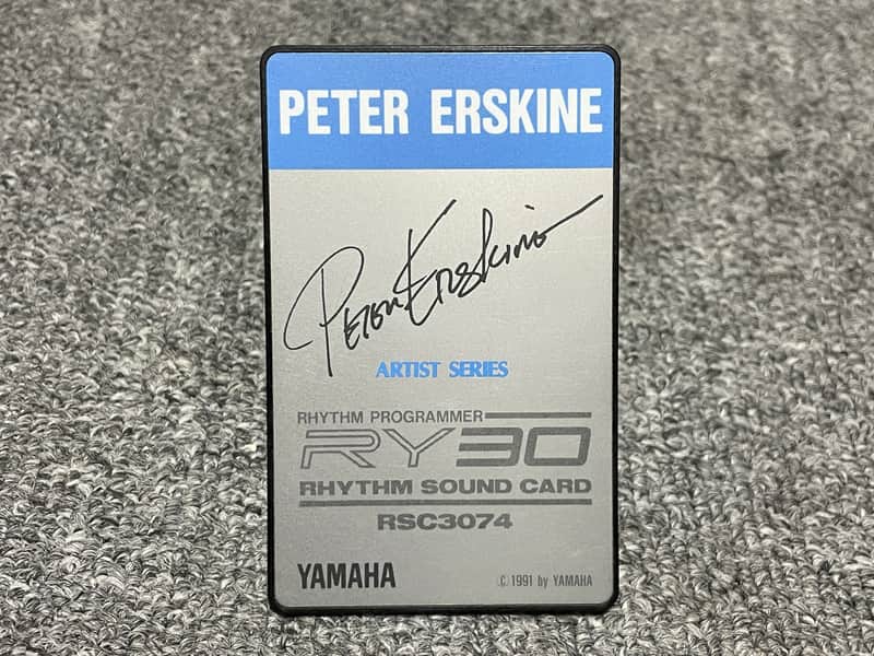 YAMAHA RY30 RSC3074 Peter Erskine Rhythm Sound Card image 1