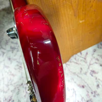 Fender Jazz Bass 1991 - Photo Flame. Made In Japan image 11