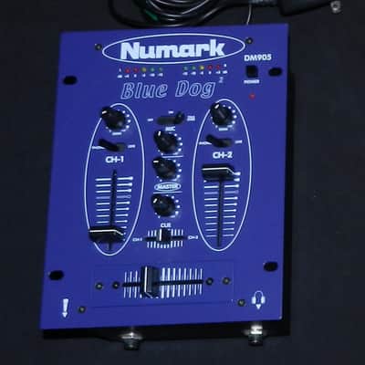 Numark DM905 Blue Dog DJ Mixer Excellent Cond. image 1