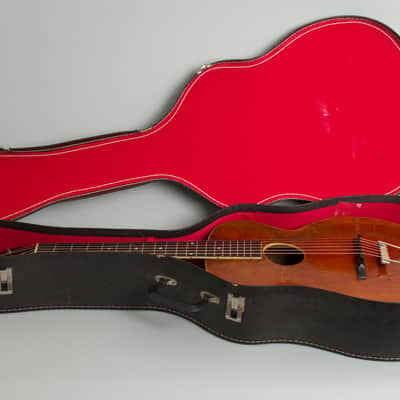 Gibson L-1 Arch Top Acoustic Guitar (1923), ser. #11974 (FON), black chipboard case. image 10