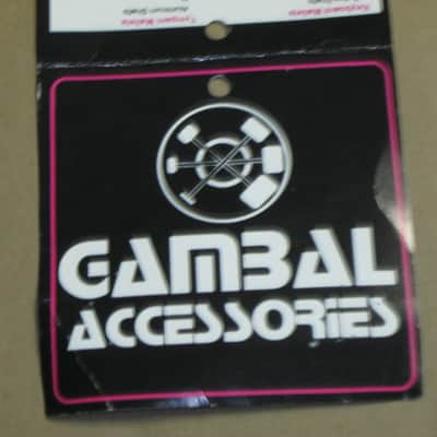 one pair new old stock Gambal GPL(UG13GPLXX) Percussive Keyboard Mallets (for xylophones and glockenspiels), 1 inch Clear (but cloudy) Hard Nylon Ball Heads with Black Synthetic Shafts, with original packaging - from 1990s - early 2000s image 22