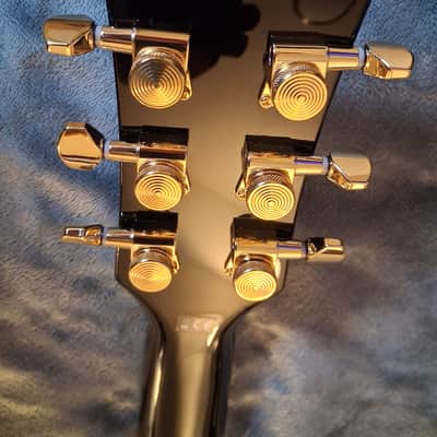 Harley Benton Harley Benton HB-35Plus Black Gold hardware 2024 - Black image 9