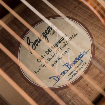 2025 - Bourgeois OM DB Signature - Koa image 20