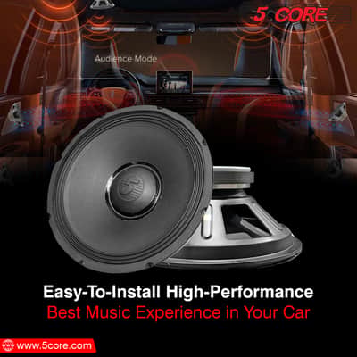 5 Core 15 inch Subwoofer with PA DJ Speaker 250W RMS, 2500W PMPO, 2.5" Voice Coil Bild 15