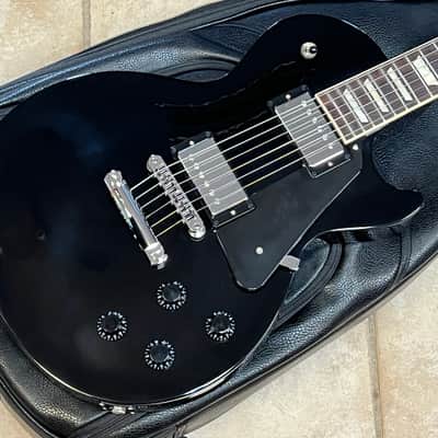 2024 Gibson USA Les Paul Studio Electric Guitar Ebony image 1