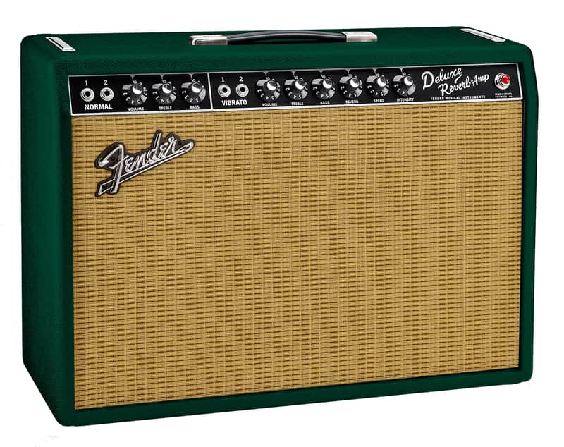 Fender FSR ’65 Deluxe Reverb, British Racing Green image 1