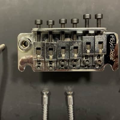 FLOYD ROSE® MADE IN GERMANY 80's CHROME "NFT" TREMOLO WITH MOUNTING HARDWARE image 2