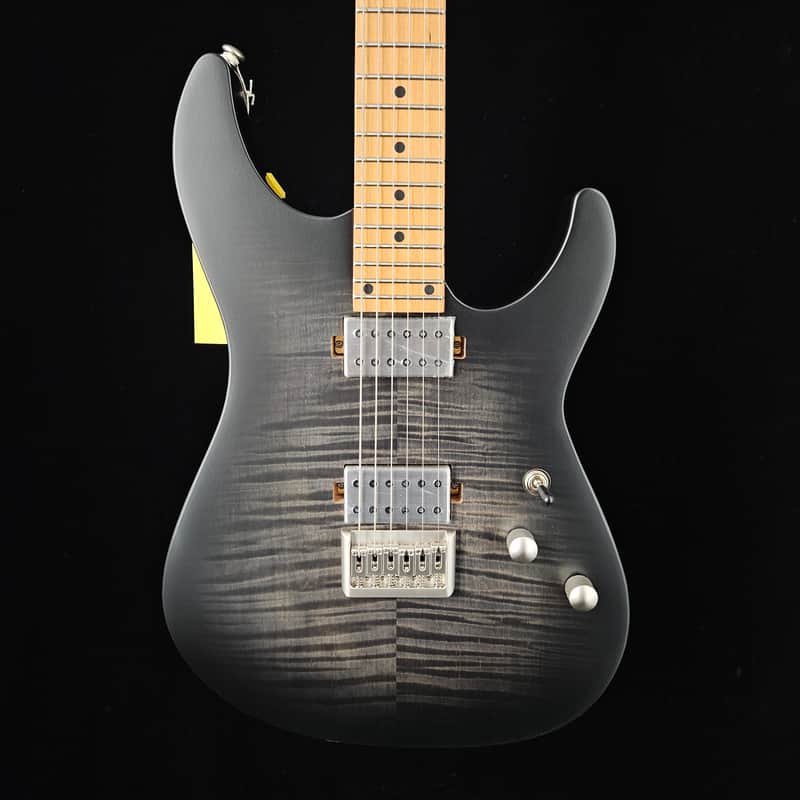 Schecter C-1 Standard Plus Electric Guitar - Black Burst - NEW image 1