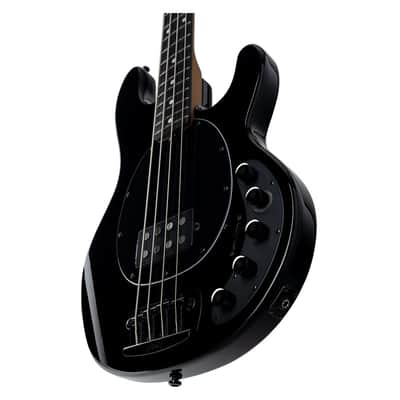 Sterling by Music Man DarkRay 4-String Bass Guitar - Black - Open Box image 5