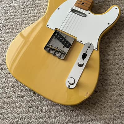 1983 Fender Japan Squier Telecaster SQ Serial # Blonde image 2
