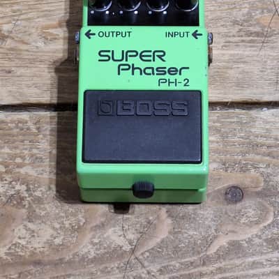Vintage Boss PH-2 Super Phaser (Black Label) 1984 - 1988 - Green image 1