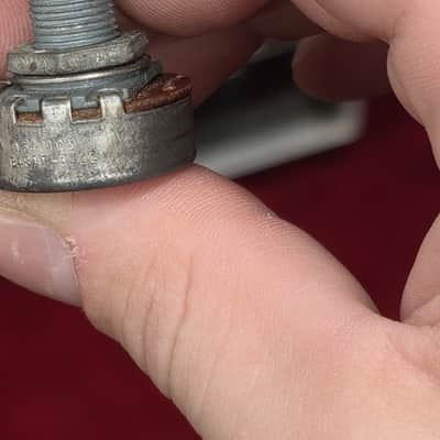 Centralab 500k Potentiometer Split Shaft 1956 image 2