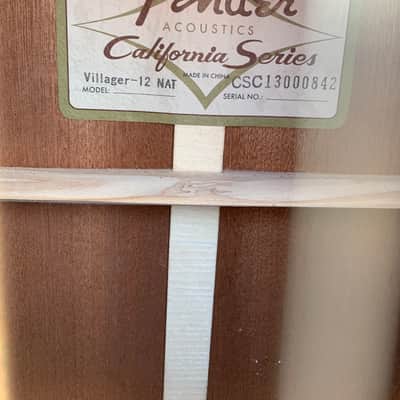 Fender Villager-12 NAT image 1