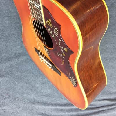 Gibson Hummingbird 1965 Cherry Sunburst image 10