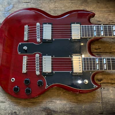 2001 Gibson EDS 1275 - Heritage in Cherry comes with orig. hard shell case image 18