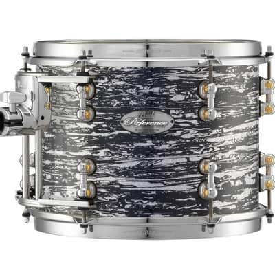 Pearl Music City Custom 12"x10" Reference Pure Series Tom BLACK OYSTER GLITTER RFP1210T/C412 image 1