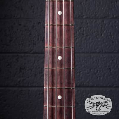 Momose MJ2-PH Jazz Bass – Purpleheart Neck – Burner Ash MIJ image 16