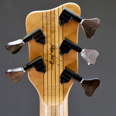 Warwick Masterbuilt Corvette $$ Neck-Through Limited Edition 2023 5-String Natural Oil Finish image 12
