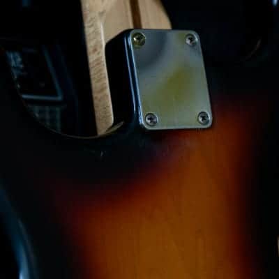 Fender Standard Stratocaster with Maple Fretboard 2008 (upgrade) - Brown Sunburst image 10