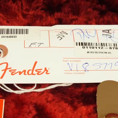Immagine Fender Stratocaster American Original 50's Aztec Gold 2018 - 3