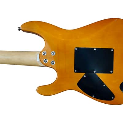 BootLegger Guitar Royal 2024 - Honey - Floyd Rose Double Locking - Coil Split image 9