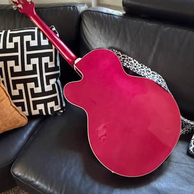 Gretsch G6120T-HR Brian Setzer Signature Hot Rod Magenta Sparkle! image 2
