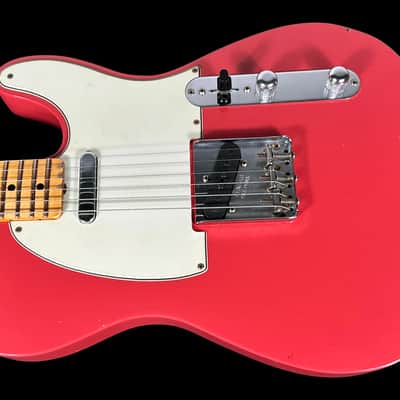2024 Fender Telecaster 1955 Custom Shop '55 Reissue Tele Journeyman Relic ~ Faded Fiesta Red image 2