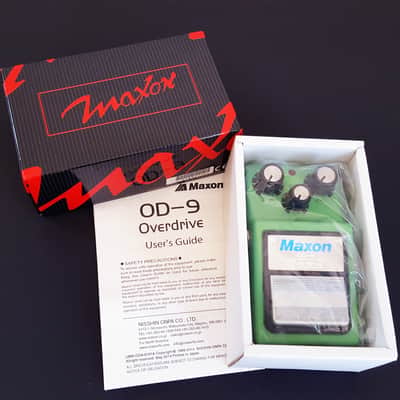 (MINT) Maxon OD-9 Overdrive Tube Screamer - Green image 1