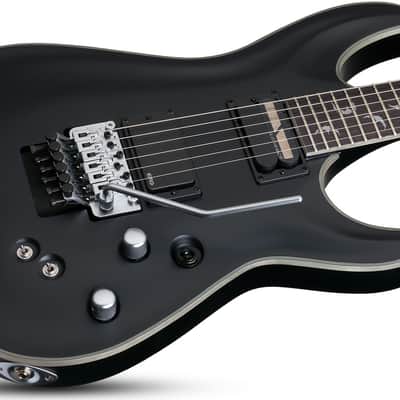 Schecter Damien Platinum-6 FR S Satin Black image 3